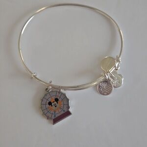 Disney Parks Alex And Ani Silver Tone Pixar Pier Bracelet
